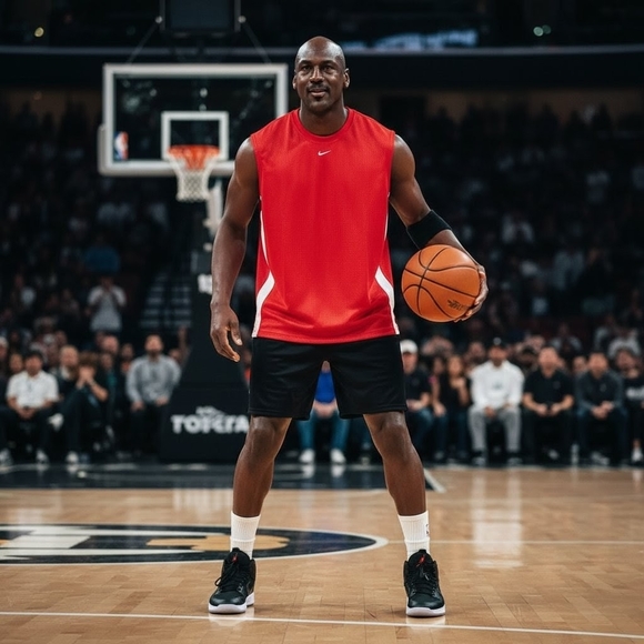 Nike Y2K Vintage Basketball Workout Mesh Sleeveless Shirt Red White Sz XXL Men's - Picture 2 of 9